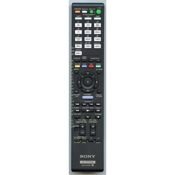 Sony RM-AAP051 Receiver Remote Control – RMAAP051