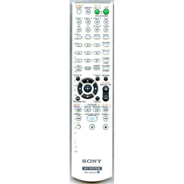 Sony RM-AAU014 Receiver Remote Control – RMAAU014
