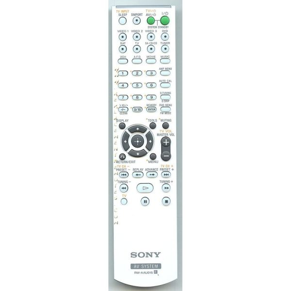 Sony RM-AAU015 Receiver Remote Control – RMAAU015