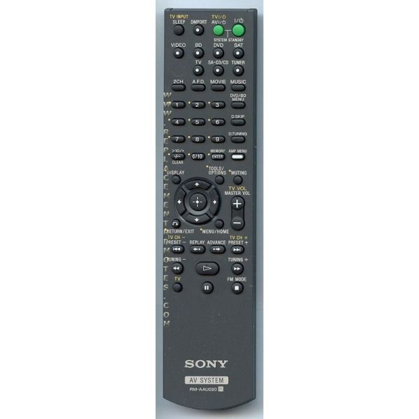 Sony RM-AAU020 Receiver Remote Control – RMAAU020