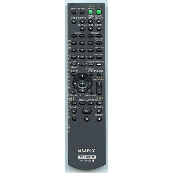 Sony RM-AAU055 A/V Receiver Remote Control – 148735211 – RMAAU055