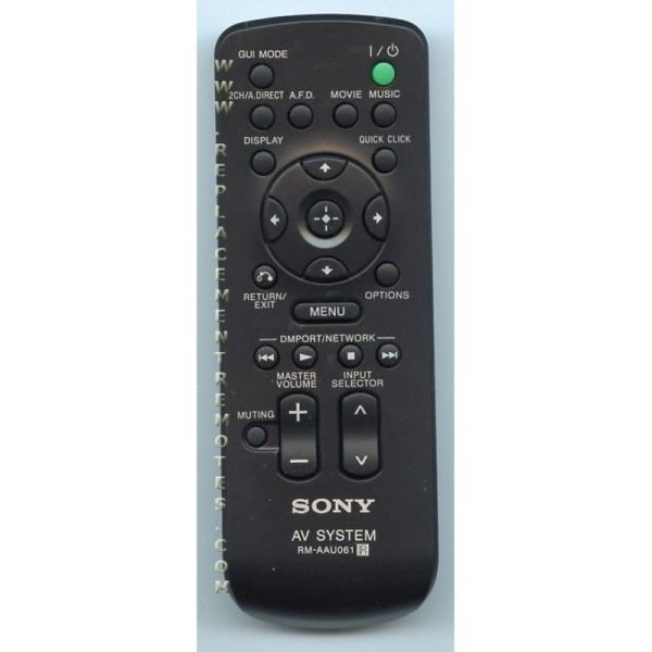Sony RM-AAU061 Receiver Remote Control – RMAAU061