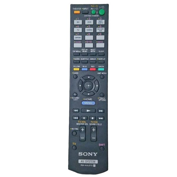 Sony RM-AAU072 AV Home Theater Remote Control – 148761211 – RMAAU072