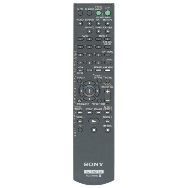 Sony RM-AAU130 Home Theater Remote Control – RMAAU130
