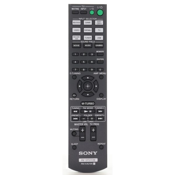 Sony RM-AAU135 AV Receiver Remote Control – 149017111 – RMAAU135