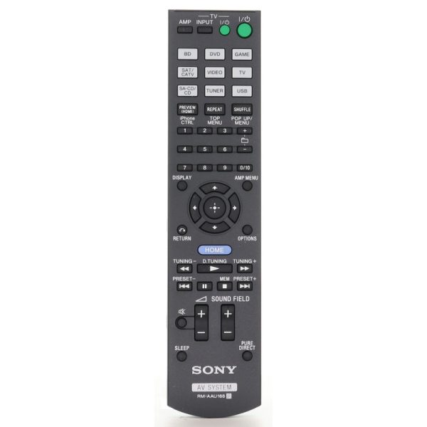 Sony RM-AAU168 Multi Channel AV Receiver Remote Control – 149204911 – RMAAU168