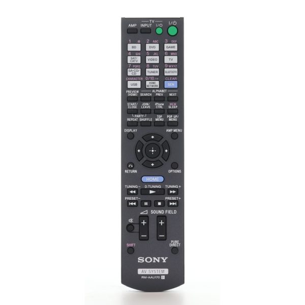 Sony RM-AAU170 Multi Channel AV Receiver Remote Control – 149205111 – RMAAU170