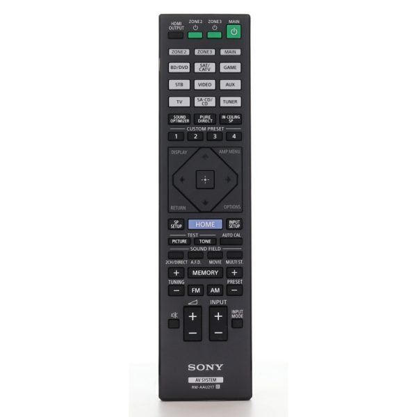 Sony RM-AAU217 A/V Receiver System Remote Control – 149284921 – RMAAU217