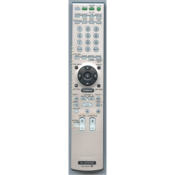 Sony RM-ADP010 Receiver Remote Control – RMADP010
