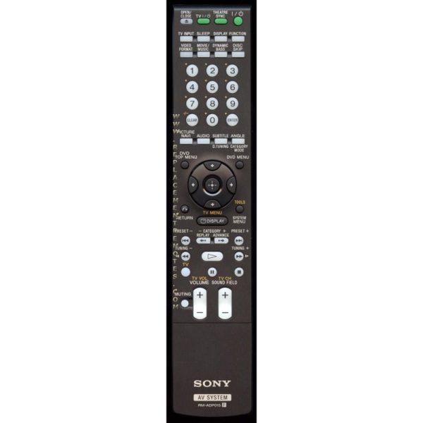 Sony RM-ADP015 Receiver Remote Control – RMADP015