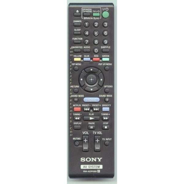 Sony RM-ADP069 Receiver Remote Control – RMADP069