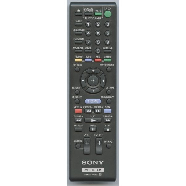 Sony RM-ADP089 Receiver Remote Control – RMADP089