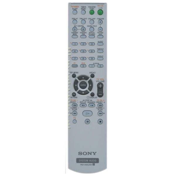 Sony RM-AMU001 Receiver Remote Control – RMAMU001