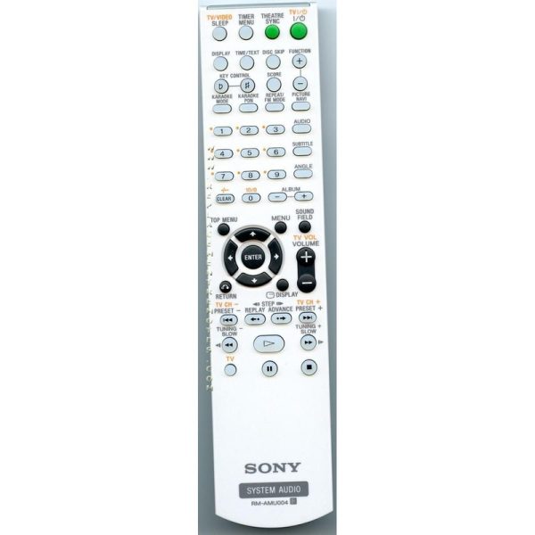 Sony RM-AMU004 Audio Remote Control – RMAMU004