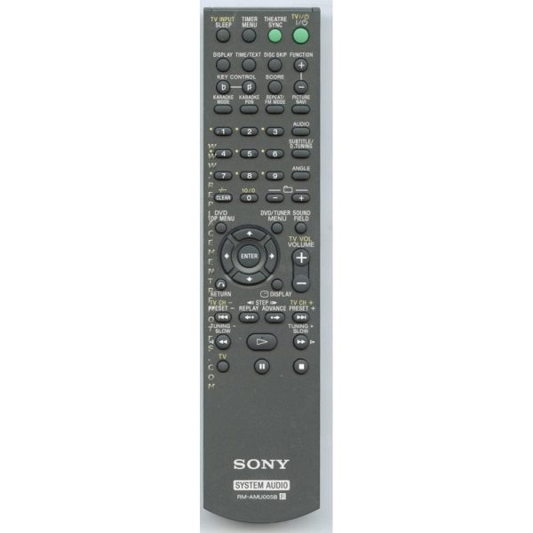 Sony RM-AMU005B Mini HiFi Component System Audio Remote Control – RM-AMU005B – RMAMU005B