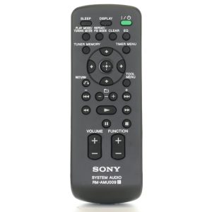 Sony RM-AMU009 Micro HiFi Component System Audio Remote Control – A1438479A – RMAMU009