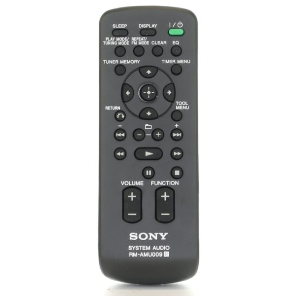 Sony RM-AMU009 Micro HiFi Component System Audio Remote Control – A1438479A – RMAMU009