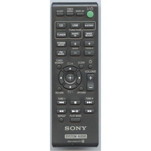 Sony RM-AMU171 Micro Music System Audio Remote Control – 149229711 – RMAMU171