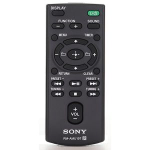 Sony RM-AMU197 Sound Bar Remote Control – 149274511 – RMAMU197