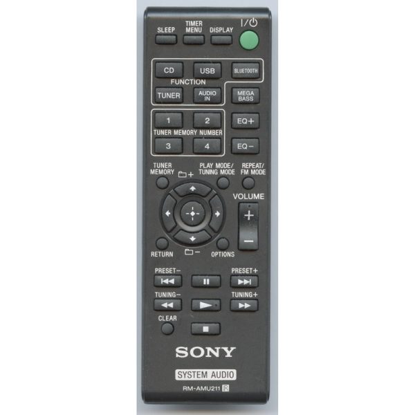 Sony RM-AMU211 Home Audio System Remote Control – A2059264A – RMAMU211