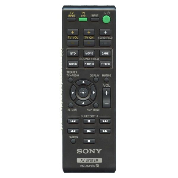 Sony RM-ANP105 Soundbar Home Theater System Audio Remote Control – 149224811 – RMANP105