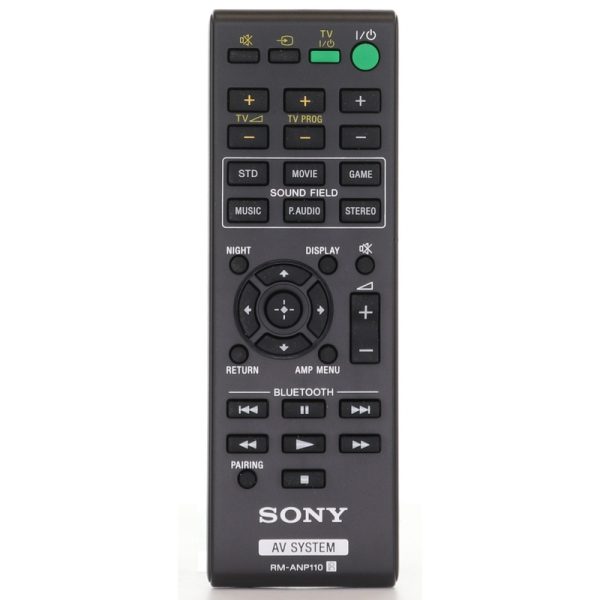 Sony RM-ANP110 / RM-ANP109 Soundbar Home Theater System Audio Remote Control – 988518850 – RMANP110
