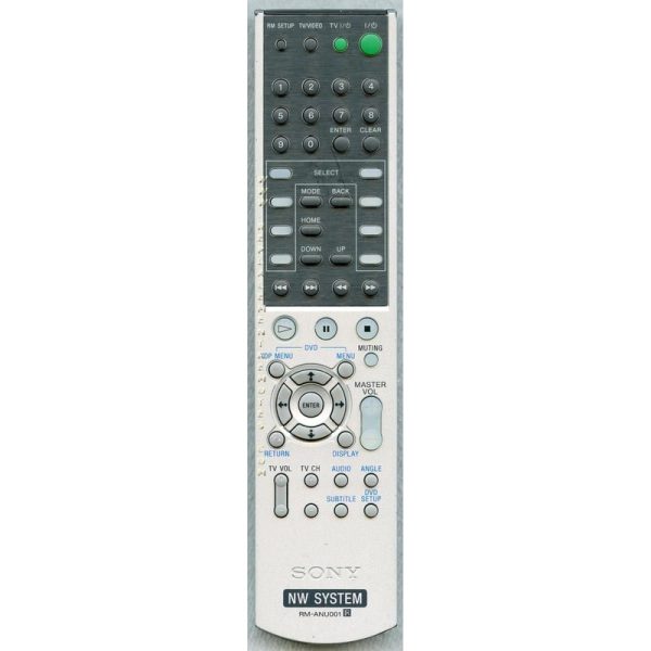 Sony RM-ANU001 Home Theater Remote Control – RMANU001