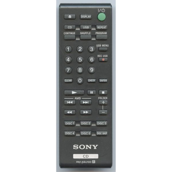 Sony RM-ASU100 CD Remote Control – RMASU100