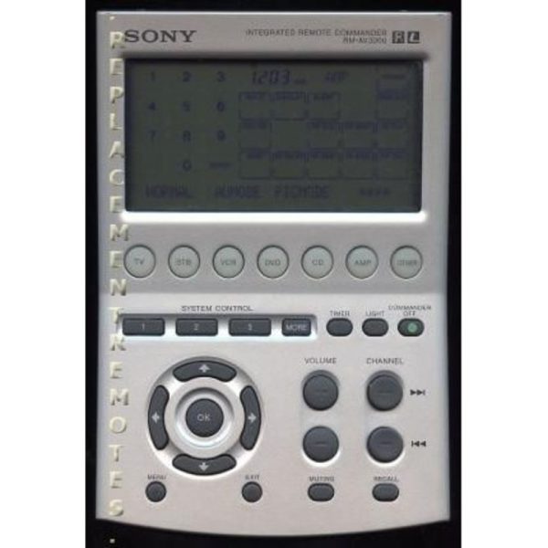 Sony RM-AV3000 Receiver Remote Control – RMAV3000