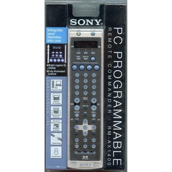 Sony RM-AX1400 Advanced Universal Remote Control – RMAX1400