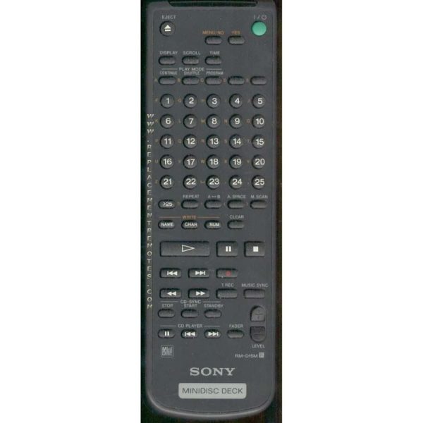 Sony RM-D15M Audio Remote Control – RMD15M