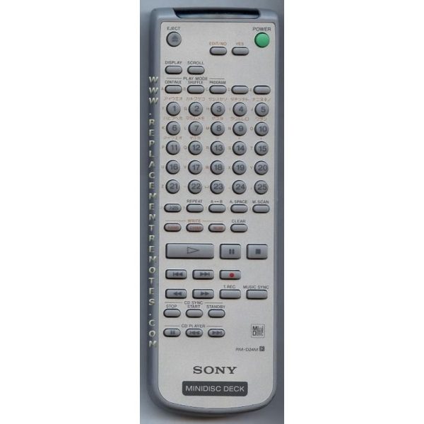 Sony RM-D24M Audio Remote Control – RMD24M
