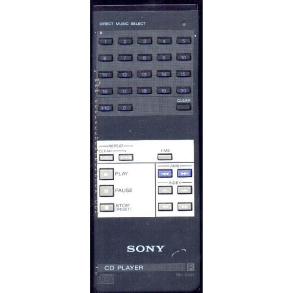 Sony RM-D302 CD Remote Control – RMD302