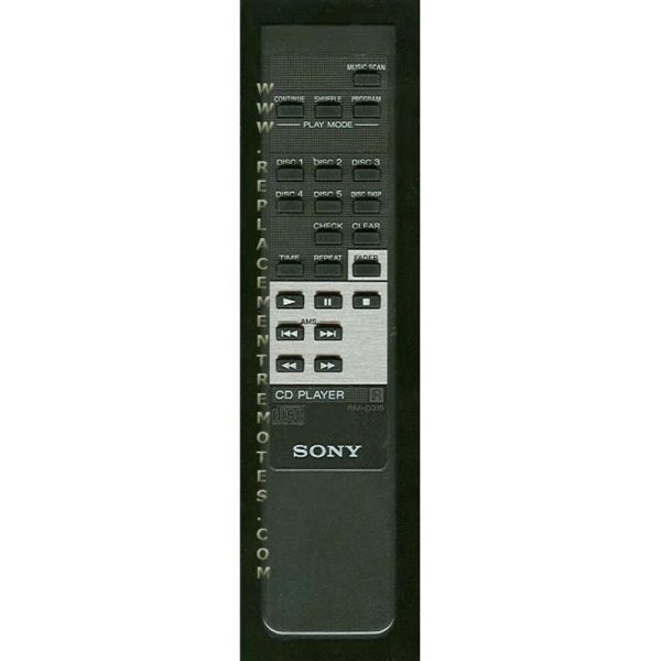 Sony RM-D315 Audio Remote Control – RMD315