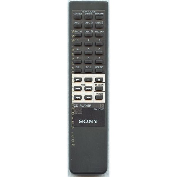 Sony RM-D325 CD Remote Control – RMD325