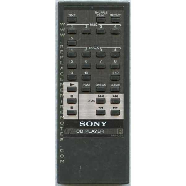 Sony RM-D55 CD Remote Control – RMD55