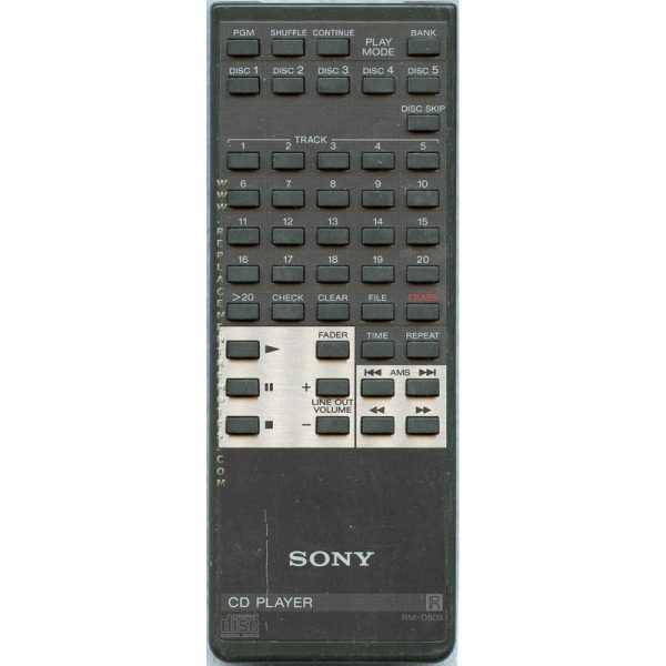 Sony RM-D805 CD Remote Control – RMD805