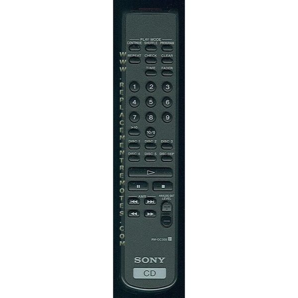 Sony RM-DC355 Audio Remote Control – RMDC355