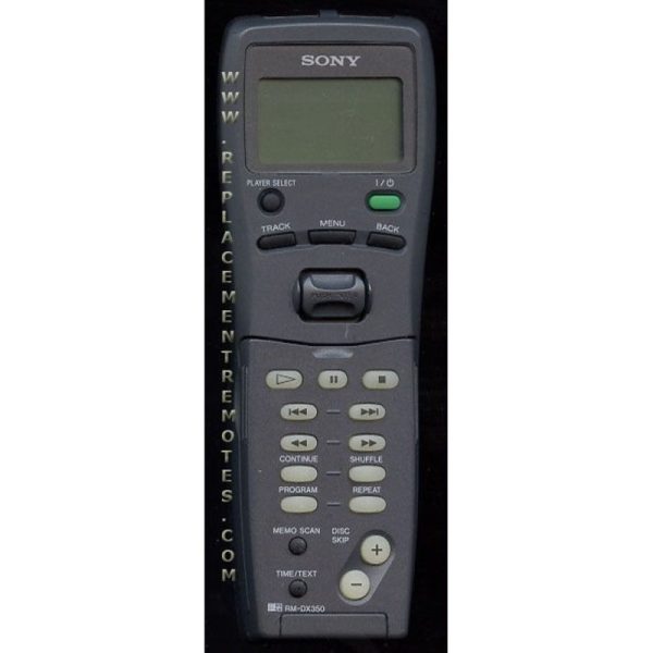 Sony RM-DX350 Receiver Remote Control – RMDX350