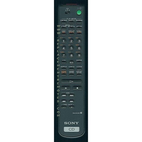 Sony RM-DX400 Audio Remote Control – RMDX400