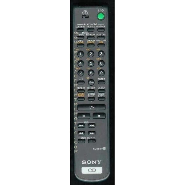 Sony RM-DX57 Audio Remote Control – RMDX57