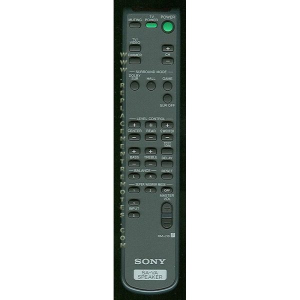Sony RM-J10 Audio Remote Control – RMJ10