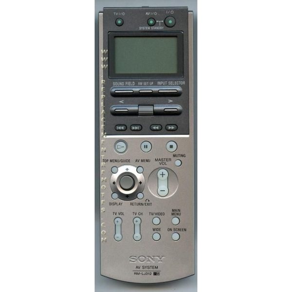Sony RM-LJ312 Receiver Remote Control – RMLJ312