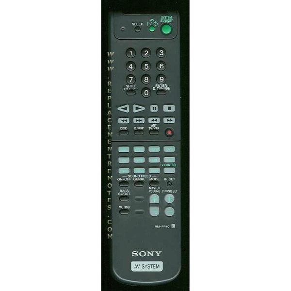Sony RM-PP401 Receiver Remote Control – RMPP401
