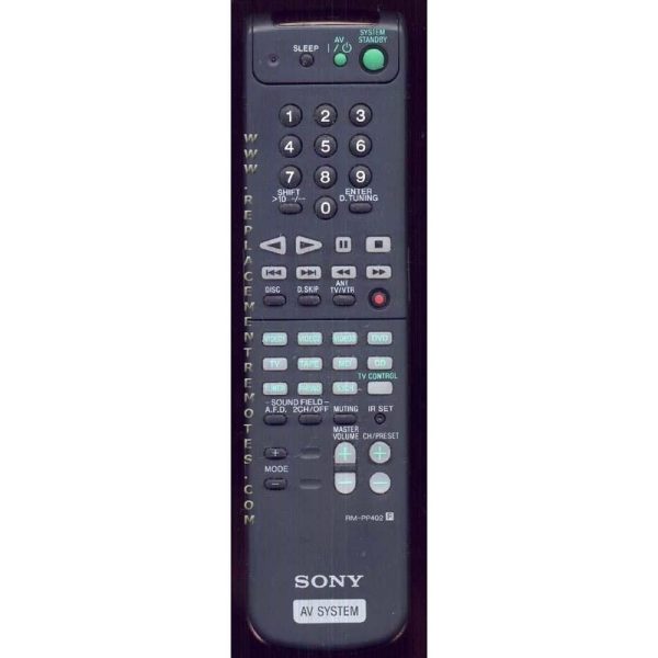 Sony RM-PP402 Receiver Remote Control – RMPP402