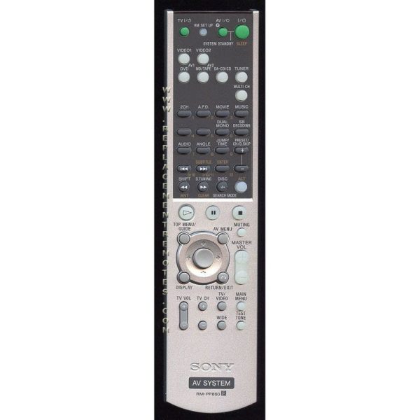 Sony RM-PP860 Receiver Remote Control – RMPP860