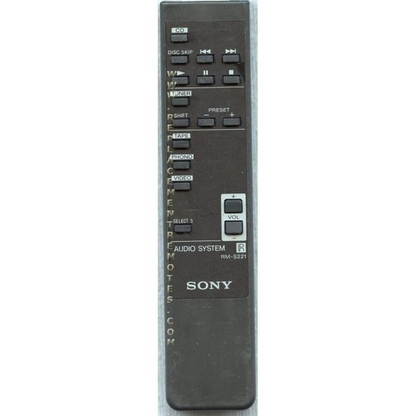 Sony RM-S221 Audio Remote Control – RMS221