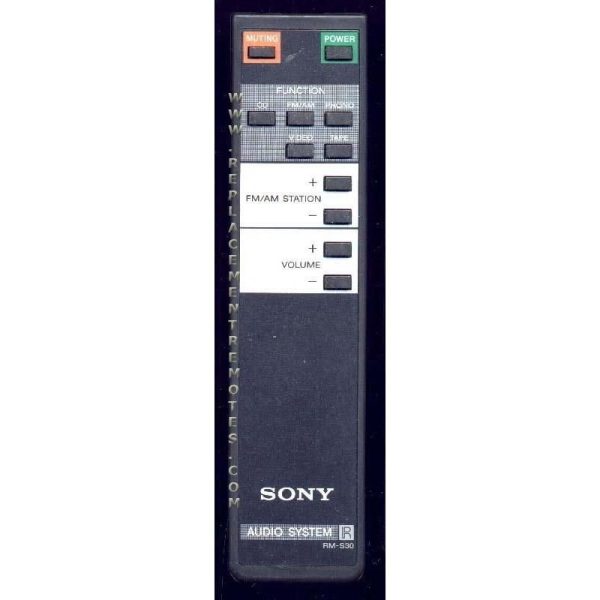 Sony RM-S30 Audio Remote Control – RMS30