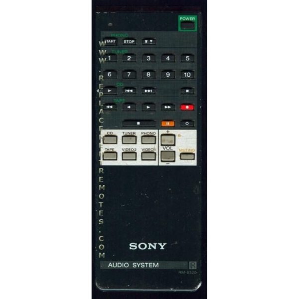 Sony RM-S520 Audio Remote Control – RMS520