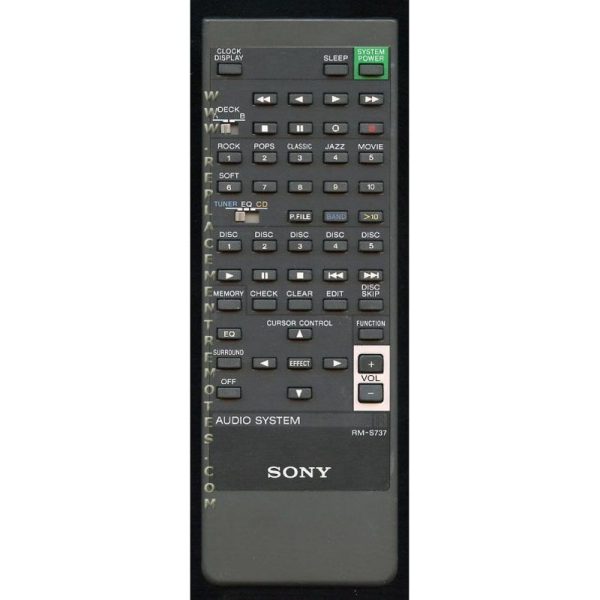 Sony RM-S737 Audio Remote Control – RMS737